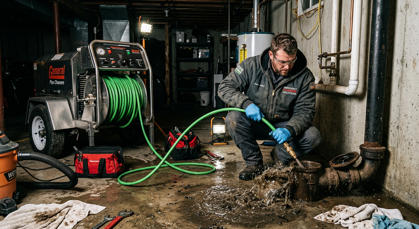 Dégorgement urgent de canalisation engorgée à Fontenay-sous-Bois 94